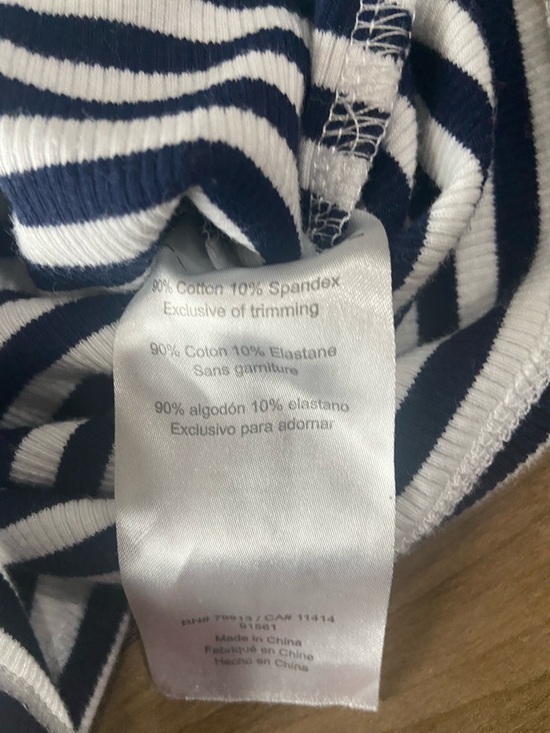 Motherhood Navy & White Striped Midi Tank Dress - Picture 7 of 8